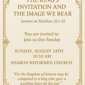 Matthew 22:1-22 “The Kings Invitation and the Image We Bear”