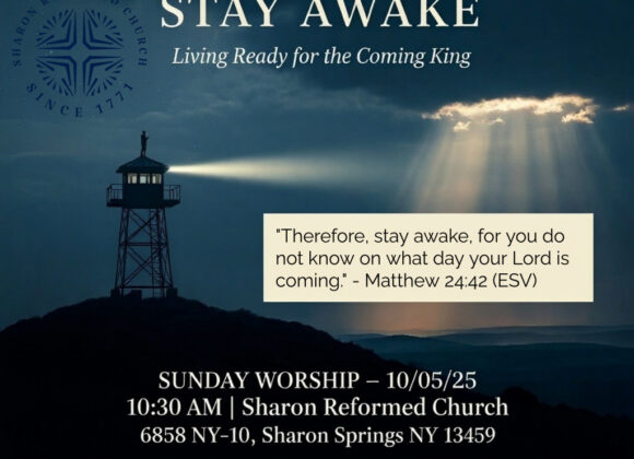 Matthew 24:29-51 “Stay Awake: Living Ready for the Coming King”