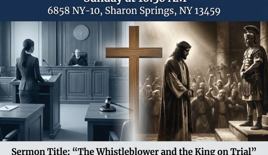 “The Whistleblower and the King On Trial” Matthew 27:11- 26