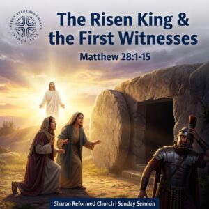 “The Risen King and the First Witnesses” Matthew 28:1-15