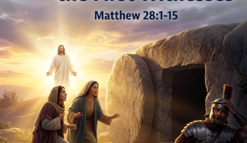 “The Risen King and the First Witnesses” Matthew 28:1-15