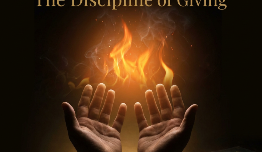 The Holiness of God The Discipline of Giving The Holiness of God and the Discipline of Giving